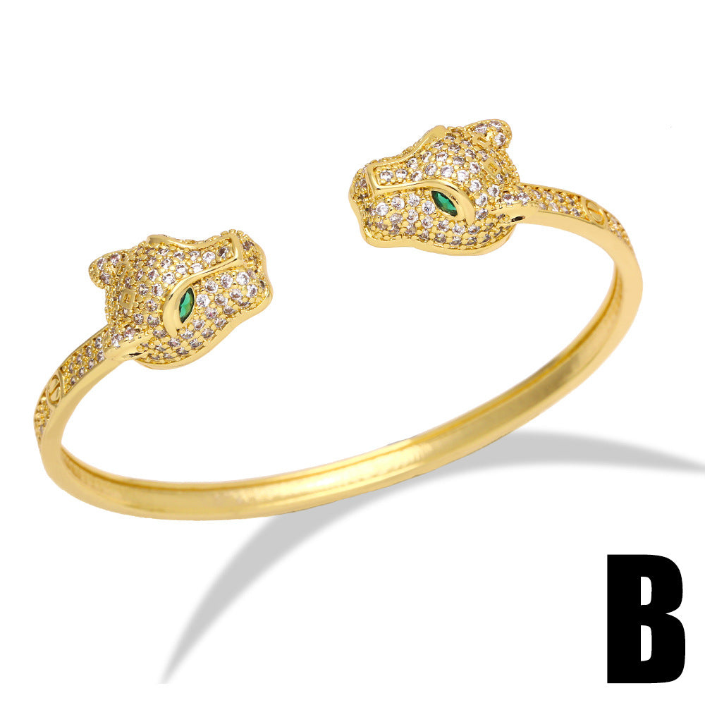 Brazalete de circón de circón lujoso al por mayor